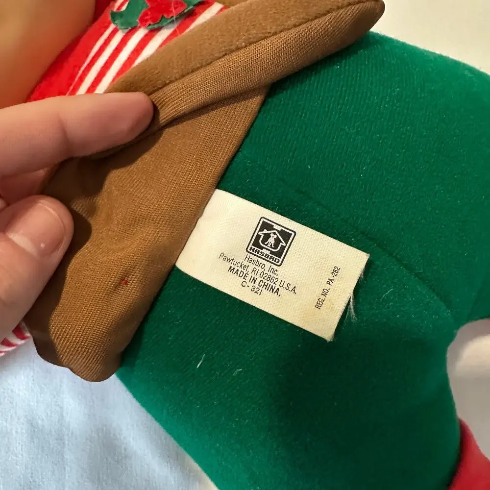 Vintage 1992 Cabbage Patch Doll Holiday Edition Santa's Helper Christmas Elf